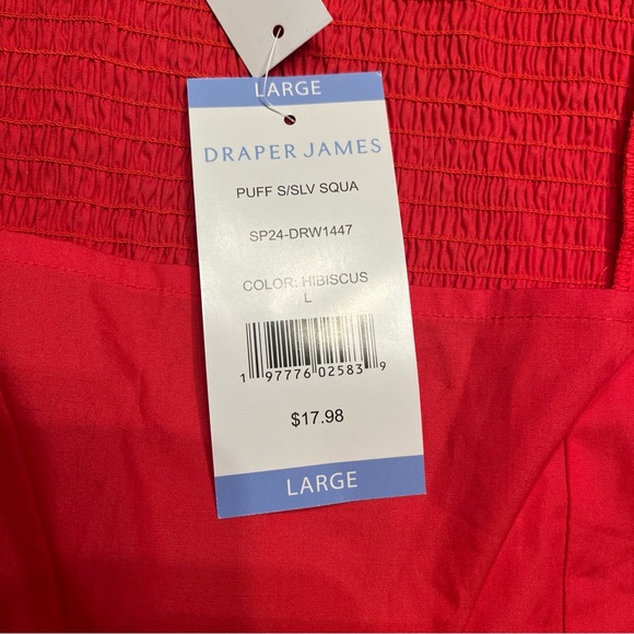 Draper James Red Midi Dress - Picture 4 of 5